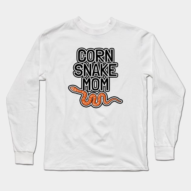 Corn Snake Mom Long Sleeve T-Shirt by LunaMay